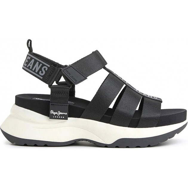 SANDÁLIA PEPE JEANS TREK VENUS POINT PLS90570 BLACK SANDÁLIA PEPE JEANS TREK VENUS POINT PLS90570 BLACK