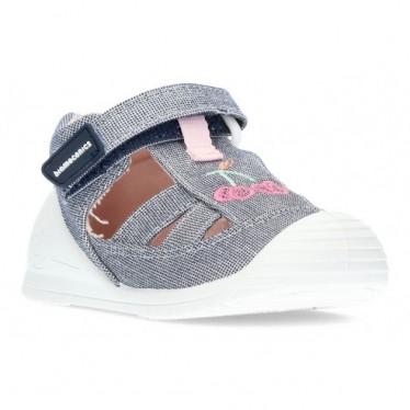 BIOMECANICS CANVAS SANDALS BABY 212213 AZUL_MARINO