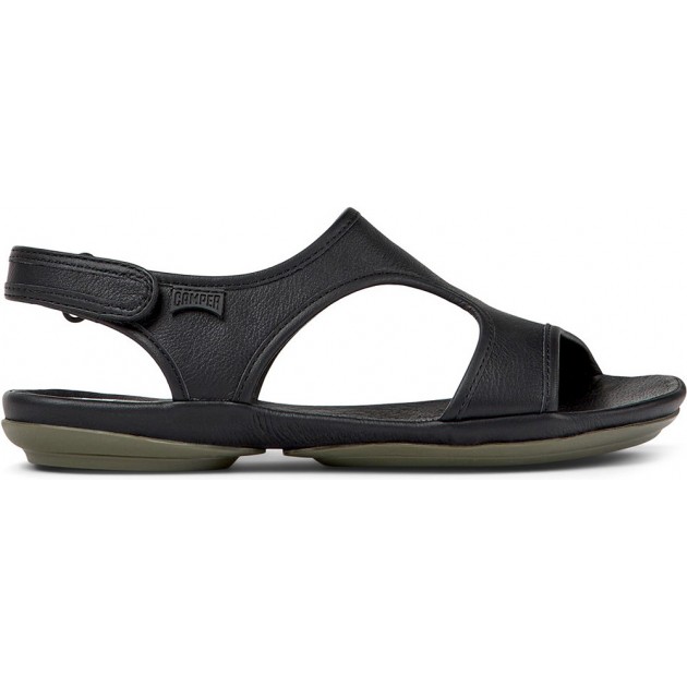 SANDÁLIAS CAMPER DIREITO MENINA K201514 BLACK SANDÁLIAS CAMPER DIREITO MENINA K201514 BLACK