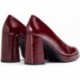 SAPATOS DE SALTO WONDERS CAPTAIN H-5921 BURDEOS
