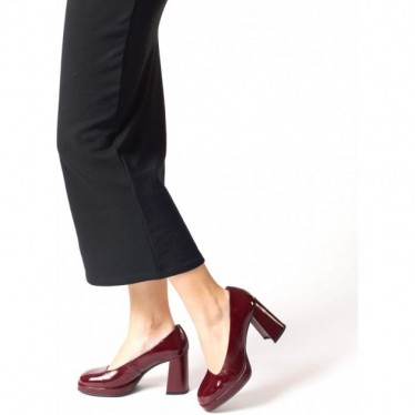 SAPATOS DE SALTO WONDERS CAPTAIN H-5921 BURDEOS