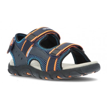 SANDALS GEOX STRADA J1524A NAVY