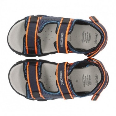 SANDALS GEOX STRADA J1524A NAVY