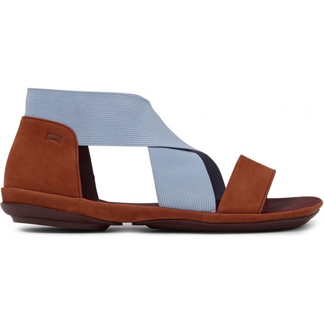 CAMPER RIGHT SANDAL NINA K200759 BLUE_RED CAMPER RIGHT SANDAL NINA K200759 BLUE_RED