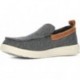 DUDE WALLY GRIP MOC LOAFERS DE LÃ CHARCOAL