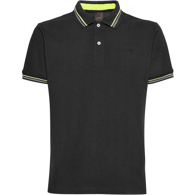 CAMISETAS E CAMISA POLO GEOX CLOTHING M3511A BLACK