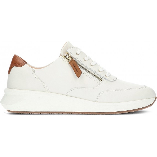 TÊNIS CLARKS UN RIO ZIP WHITE