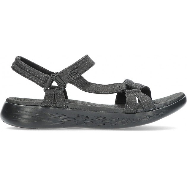 SANDÁLIAS SKECHERS ON THE GO 15316 BLACK SANDÁLIAS SKECHERS ON THE GO 15316 BLACK