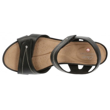 SANDÁLIAS CLARKS UN PALMA VIBE NEGRO