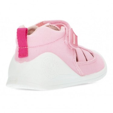 BIOMECÂNICA CANONA sandálias de cintos de bebê PINK