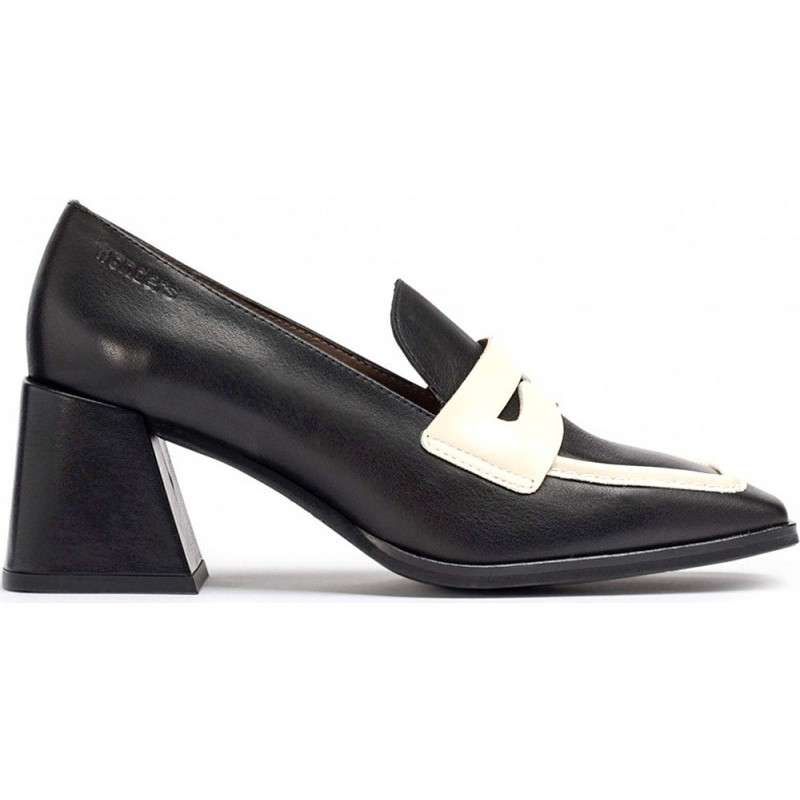 SAPATO COM SALTO MARAVILHAS FIODOR H-4351 NEGRO