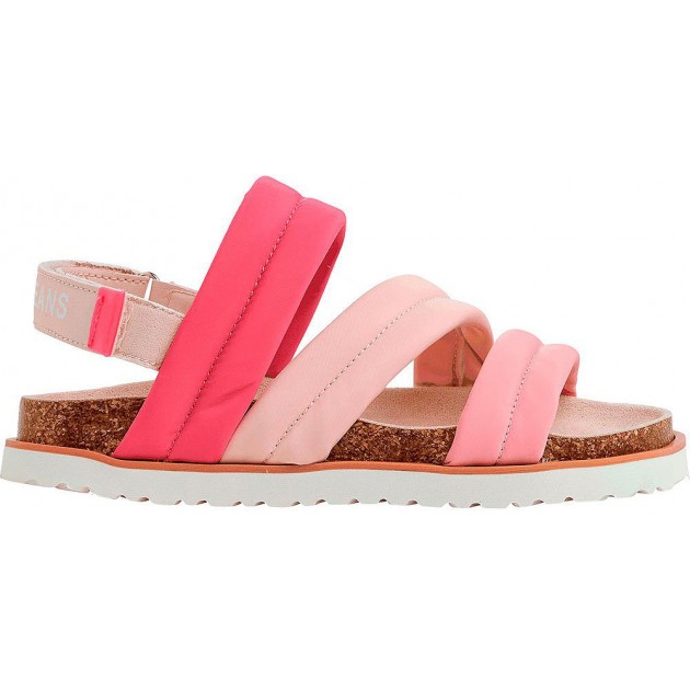 SANDÁLIA PEPE JEANS BERLIN CLOUD G PGS90196 PINK SANDÁLIA PEPE JEANS BERLIN CLOUD G PGS90196 PINK