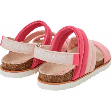 SANDÁLIA PEPE JEANS BERLIN CLOUD G PGS90196 PINK