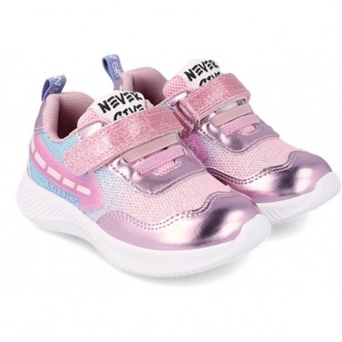 TÊNIS COM LEVE GARVALIN 231805 VEGAN ROSA