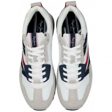 TÊNIS ESTAMPADO PEPE JEANS FOSTER MAN PMS30944 WHITE