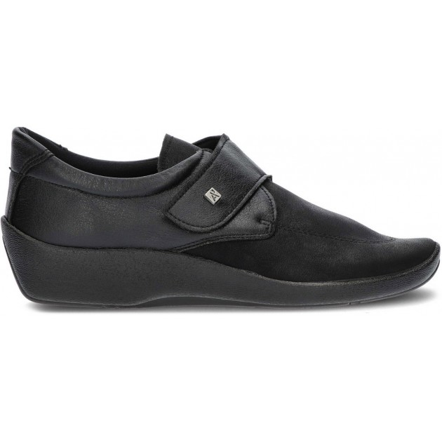 SAPATOS ARCOPÉDICOS ELÁSTICOS A4421 BLACK SAPATOS ARCOPÉDICOS ELÁSTICOS A4421 BLACK