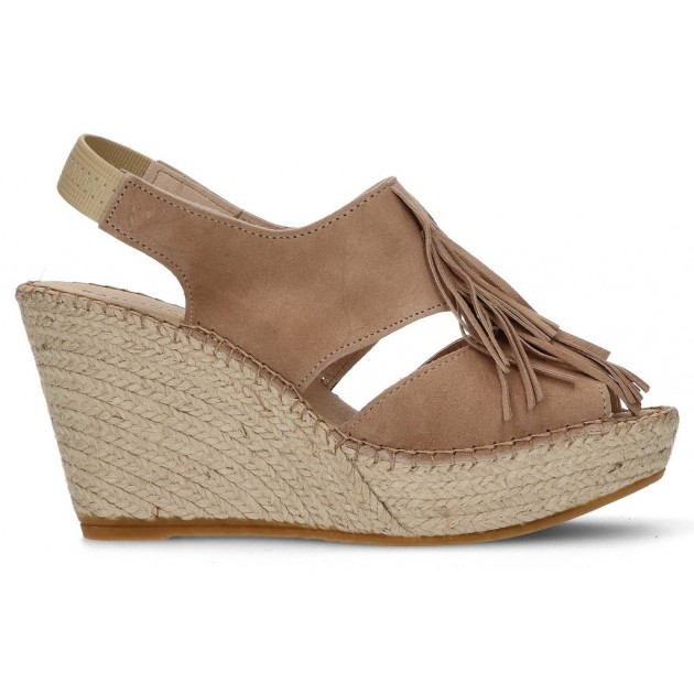 MARROM ESPADRILLES AFRODITE MARROM BEIGE