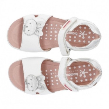 GIRLS BIOMECANICS SANDALS 212162 BLANCO