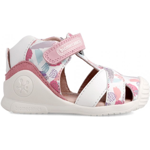 SANDÁLIA BIOMECÂNICA ESTAMPADA 222116 BLANCO SANDÁLIA BIOMECÂNICA ESTAMPADA 222116 BLANCO
