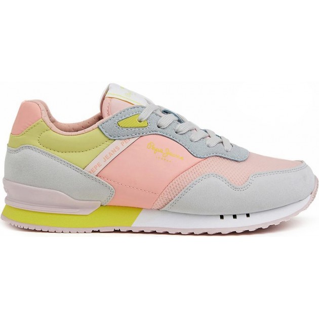 TÊNIS PEPE JEANS LONDON MAD PLS31464 PINK TÊNIS PEPE JEANS LONDON MAD PLS31464 PINK