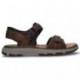 CLARKS SANDALS UN TREK PARTE 26131 BROWN