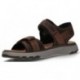 CLARKS SANDALS UN TREK PARTE 26131 BROWN