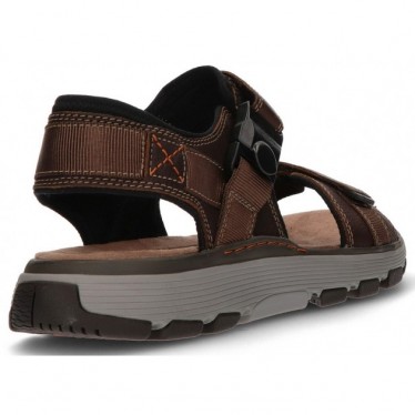 CLARKS SANDALS UN TREK PARTE 26131 BROWN