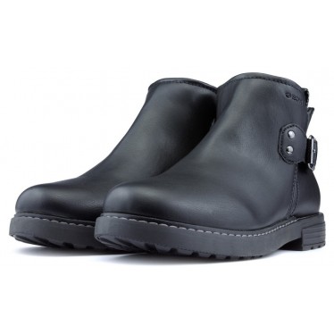 BOTAS GEOX J ECLAIR GD SYNT LEA BLACK