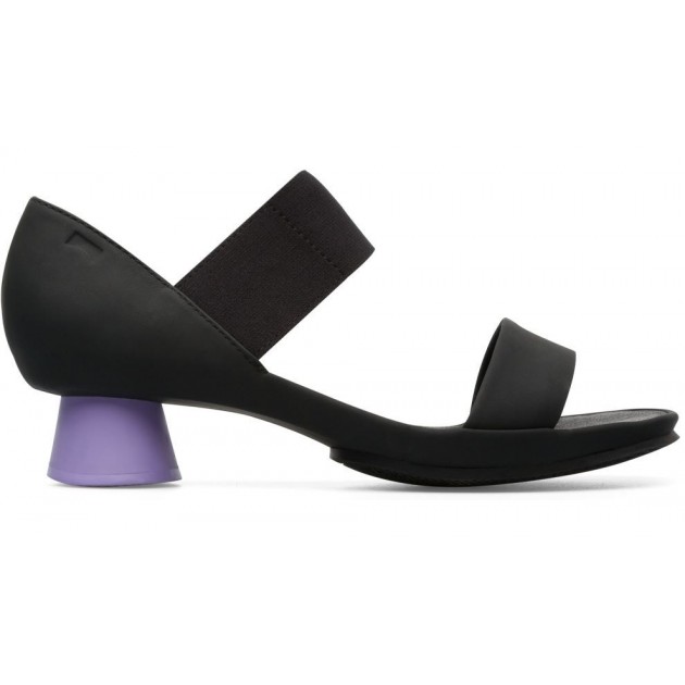 SANDAL COM SALTO CAMPER ALRIGHT K200770 NEGRO SANDAL COM SALTO CAMPER ALRIGHT K200770 NEGRO