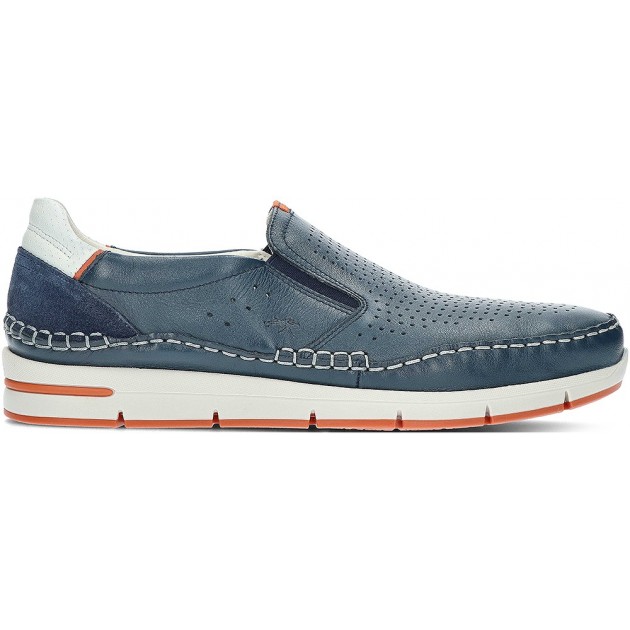 Mocassins YANNIC FLOWY F1445 OCEANO