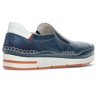 Mocassins YANNIC FLOWY F1445 OCEANO