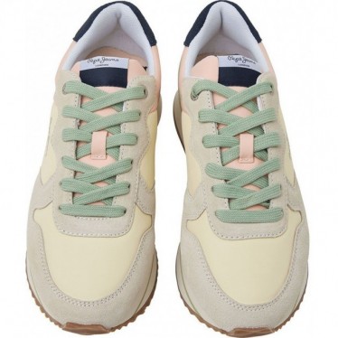 TÊNIS PEPE JEANS RUSPER DOCE PLS31477 BEIGE