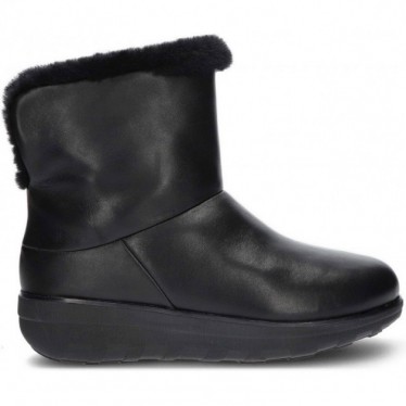 FITFLOP MUKLUK WATERPROOF EE9 BOOTS BLACK