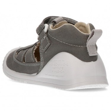 Sandálias BIOMECÂNICAS CANVAS BABY AZAI GRIS