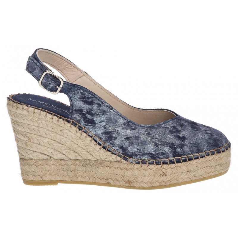 STONY TESHUB ESPADRILLES PONTOS DE CHOCOLATES AZUL