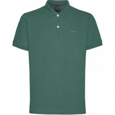 CAMISA POLO GEOX M3510B FOREST_GREEN