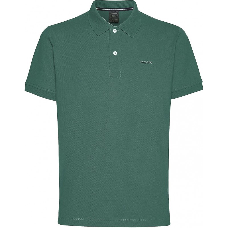 CAMISA POLO GEOX M3510B FOREST_GREEN