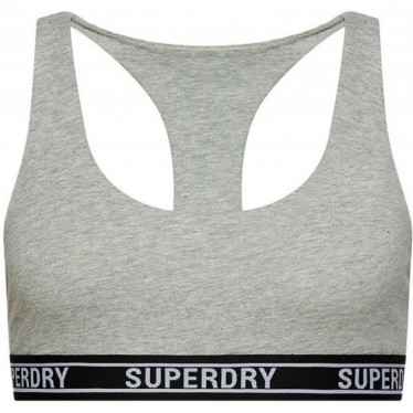 TOP SUPERDRY W3110357A MULTILOGO CULTURA GREY