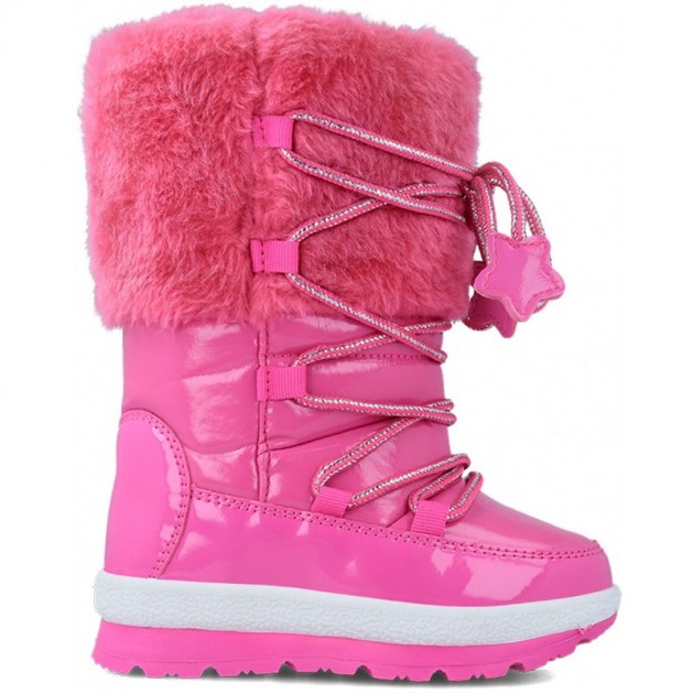 BOTAS GARVALIN 231855 CABELO APRESKI FUCSIA