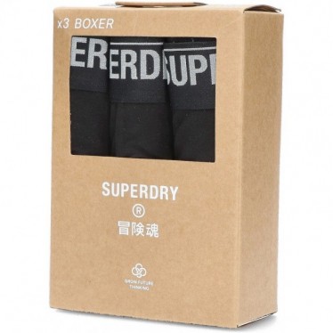 CAIXINHAS SUPERDRY M3110342 PACOTE DE 3 BLACK_BLACK