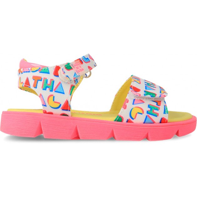 AGATHA RUIZ DE LA PRADA SANDÁLIA ESTAMPADA 232955 BLANCO AGATHA RUIZ DE LA PRADA SANDÁLIA ESTAMPADA 232955 BLANCO