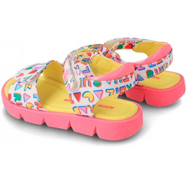 AGATHA RUIZ DE LA PRADA SANDÁLIA ESTAMPADA 232955 BLANCO