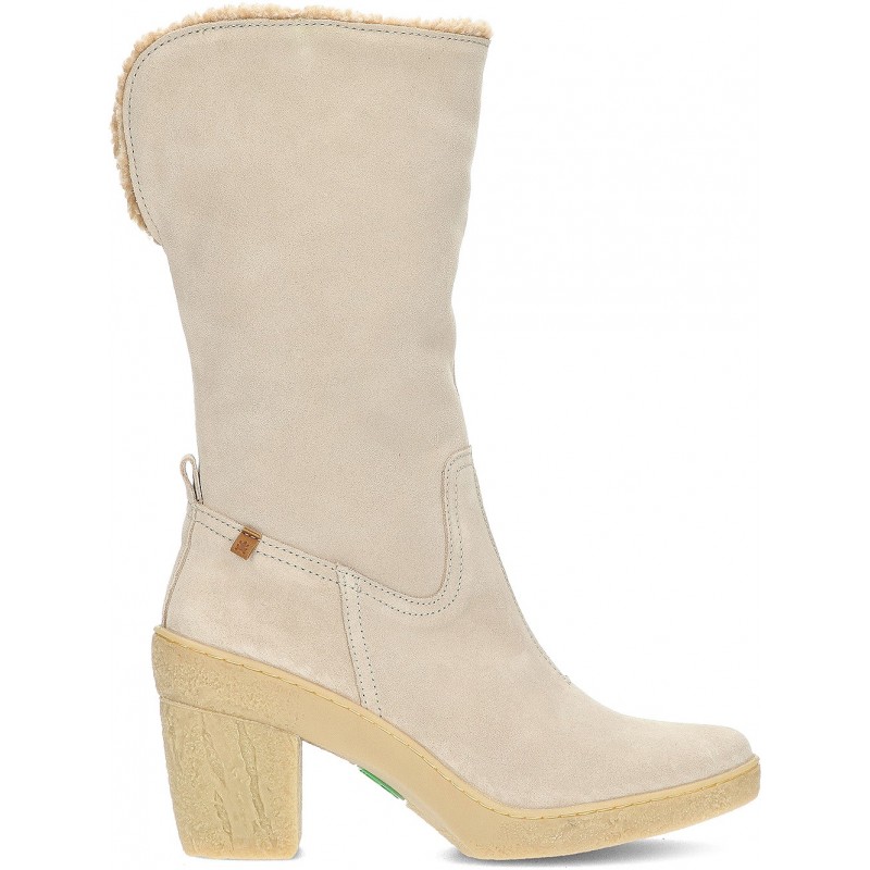 BOTAS DE FAIA EL NATURALISTA 5515 CREAM