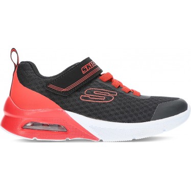 ESPORTES SKECHERS MICROSPEC MAX GORVIX 403773L BLACK_RED