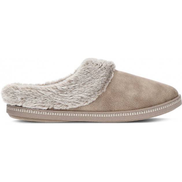 Chinelos para fogueira SKECHERS COSY 167625 TAUPE Chinelos para fogueira SKECHERS COSY 167625 TAUPE