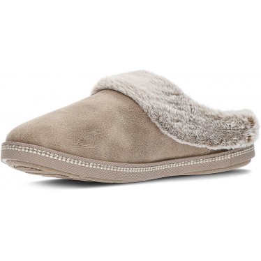 Chinelos para fogueira SKECHERS COSY 167625 TAUPE