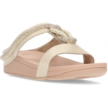 SANDÁLIA FITFLOP FINE FQ4 BEIGE