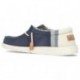 SAPATOS DE LINHO DUDE WALLY NAVY