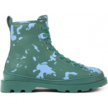 BOTAS DE CAMPER K400325 BRUTUS SALPICADA NAVY_GREEN