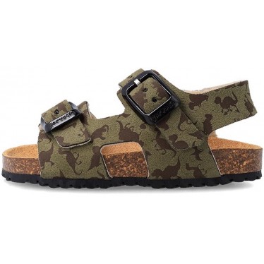 SANDÁLIAS GARVALIM 232666 ESTAMPA CAMUFLAGEM KAKI